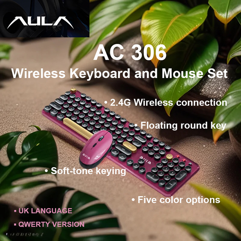 Gaming Keyboard And Mouse For Xbox - AULA AC306 Combinação de teclado e