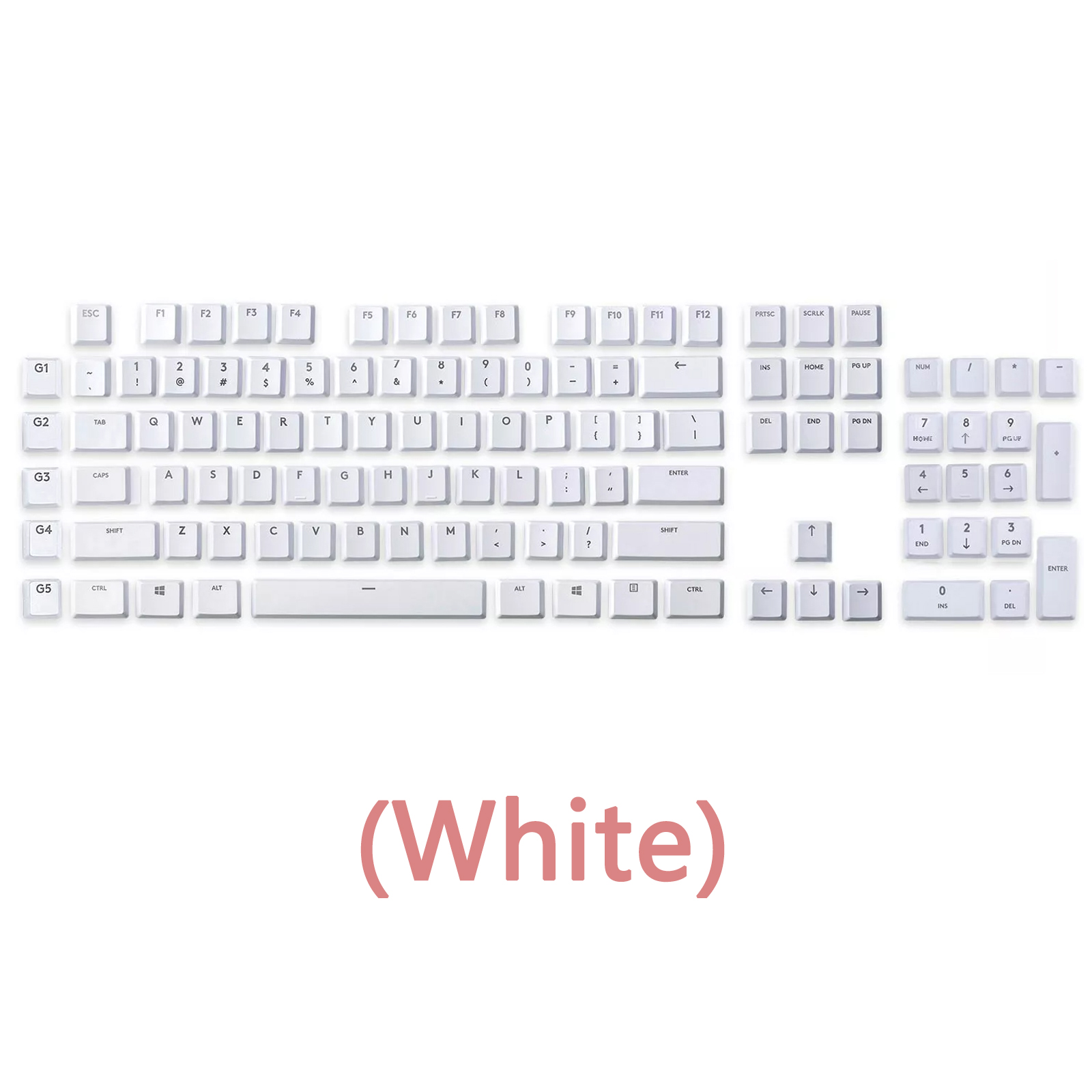 Conjunto Completo de Teclas pa - Gaming Keyboard Tkl avaliação e preço