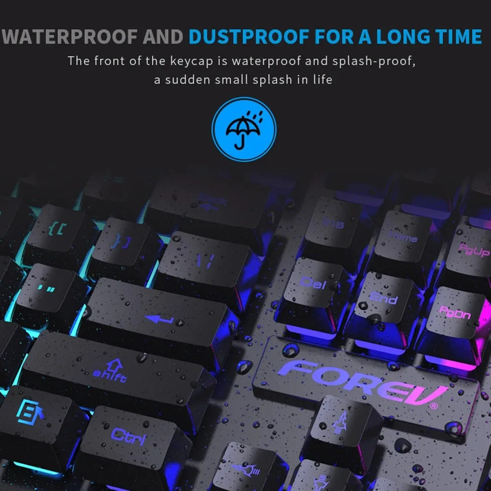 Teclado mecânico retroiluminad - Gaming Keyboard And Mouse For Xbox avaliação e preço
