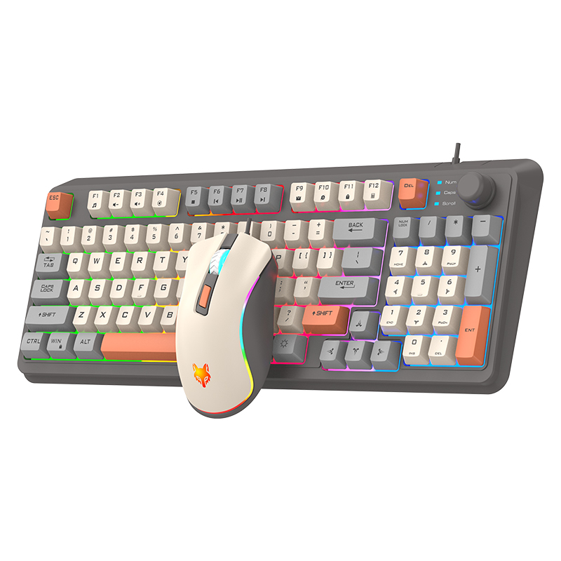 K820 USB com fio jogo teclado  - Gaming Keyboard And Mouse For Xbox avaliação e preço